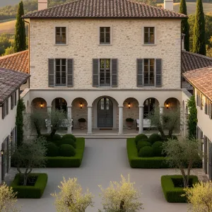 Tranquil Stone Villa in Rolling Hills