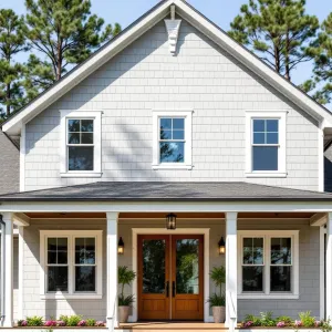 Gabled Glory in the Garden