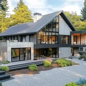 Scandinavian Modern Architectural Marvel