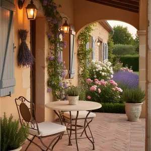 Lavender Dreamscape Patio