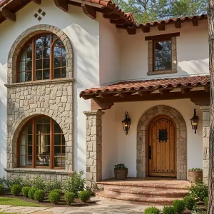 Majestic Arches: Stone and Sunlight Symphony