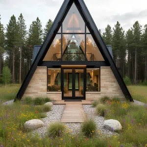 When Stones and Glass Tango: The A-Frame Extravaganza