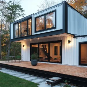 Preview of Modern Shipping Container House Design