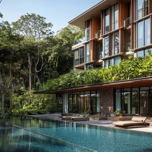 Aqua Dreamscape: The Tropical Abode