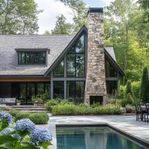 Stone and Glass Retreat
