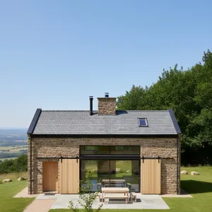 Preview of Fieldstone Barnhouse With Sliding Screens