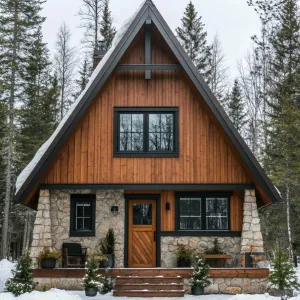 Peaked Perfection: A Nordic Cozy Cubicle