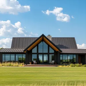 Gabled Splendor on a Verdant Canvas