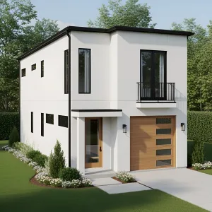 Chic Simplicity: A Compact Oasis