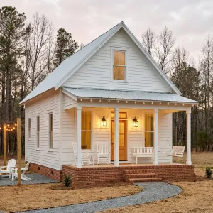 Fireside Porch Rocker Tiny Cottage