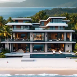 Coastal Chic: Waves Meet Modern Living