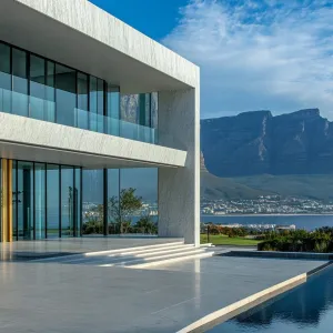 Sleek Sanctuary with a Mountain View