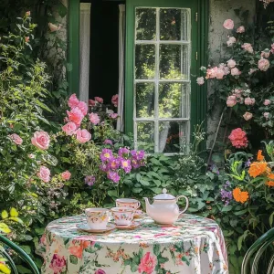 Enchanting Floral Cottage Bliss