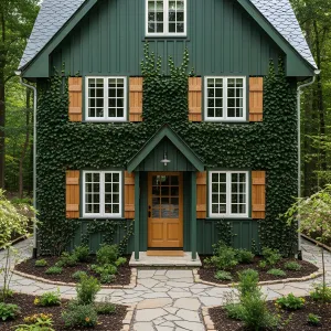 The Ivy-Cloaked Cabin