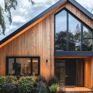 Timber Clad Dream: A Cozy Modern Haven