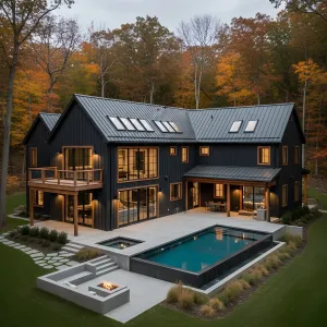 Blackboard Barn With Skywindows