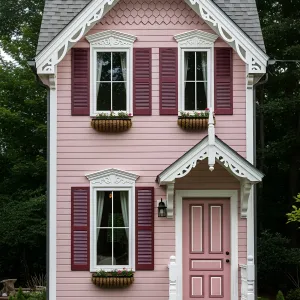 Petite Pink Paragon: Victorian Elegance in Miniature