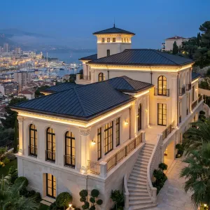 Clifftop Riviera Lantern Villa