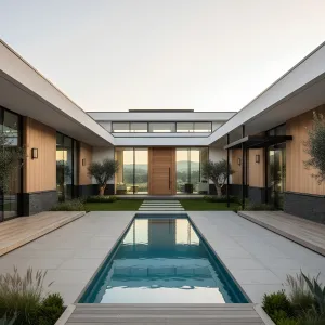 Canyon Vista Courtyard Swim Axis