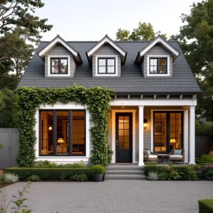 Charming Ivy-Draped Newport Nook
