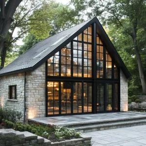 Elegant Stone Cottage with Modern Flair