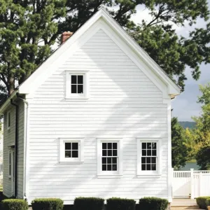 Quaint White Gabled Gem
