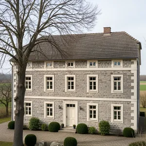 Stony Serenity: A Proud German Hearth