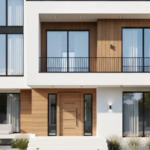 The Wooden Wonder: A Modern Villa Affair