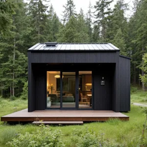 Whimsical Tiny House in the Woods