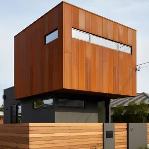 Rust Lantern Overhang Dwelling