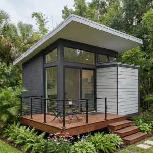 Skyline Asymmetry Garden Pod