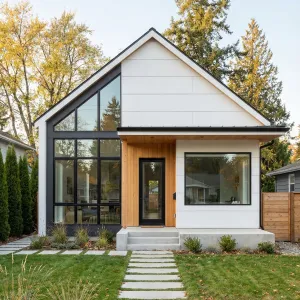 Pitched Roof Windowfront Micro Cottage