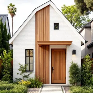 Honeywood Hideout: A Playful Cottage with Sunny Stripes