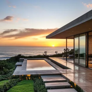 Sunset Splendor: A Coastal Chic Retreat