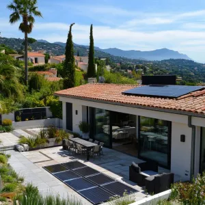 Expansive Rooftop Terraces With Solar Panels