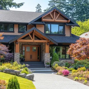 Preview of Embracing Elegance: A Contemporary Craftsman Masterpiece