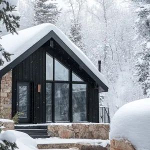 Cabin Couture Among the Frosty Firs