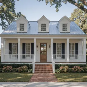 Timeless Gables With a Red Brick Runway