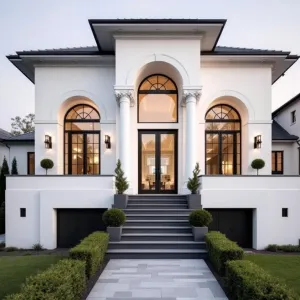 Stylish Entryway with Elegant Arches