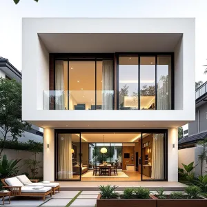 Cubist Calm: The Thai Square Delight