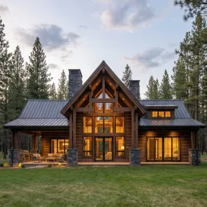 Mountain Meadow Timber Glass Hideaway