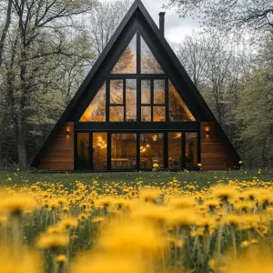 Black Glass Windows and Doors for Reflective Elegance