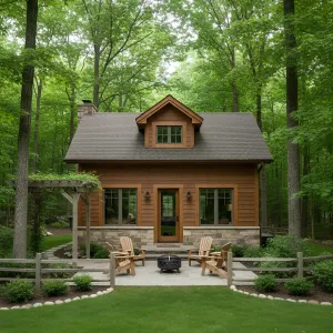 Woodland Hideaway With a Porch Surprise