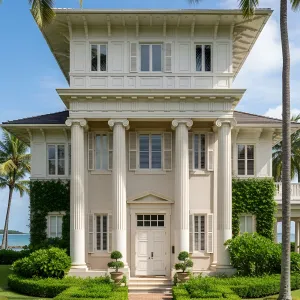 Colonial Grandeur Wrapped in Tropical Embrace