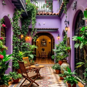 Whimsical Vines And Vibrant Walls