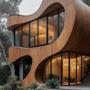 Curvaceous Wood Symphony