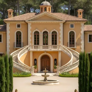 Stately Splendor: Mediterranean Mansion Marvel
