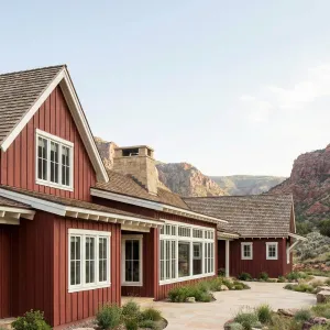 Canyon Rim Redboard Ranch House