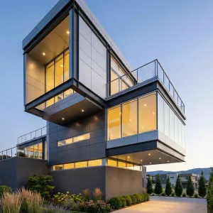 Cantilevered Horizon Tech Residence