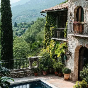 Rustic Italian Villa with a View